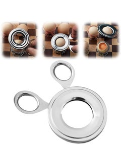 Oasisgalore Stainless Steel Egg Topper Cutter - Upgrade Egg Shell Opener for Boiled and Raw Eggs  - Image 2