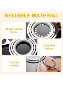 Oasisgalore Stainless Steel Egg Topper Cutter - Upgrade Egg Shell Opener for Boiled and Raw Eggs  - Image 4