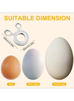Oasisgalore Stainless Steel Egg Topper Cutter - Upgrade Egg Shell Opener for Boiled and Raw Eggs  - Image 5
