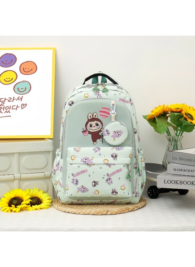 LABUBU New Labubu Large Capacity Backpack For Junior High School Students, Elementary School Students, College Students, Cute Casual Backpack 42*29*19CM - Image 1