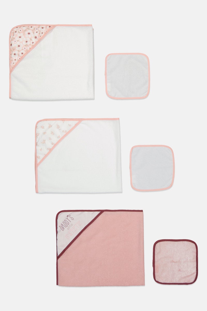 Baby Essentials 6 Pieces Baby Bath Set, Multicolor - Image 3