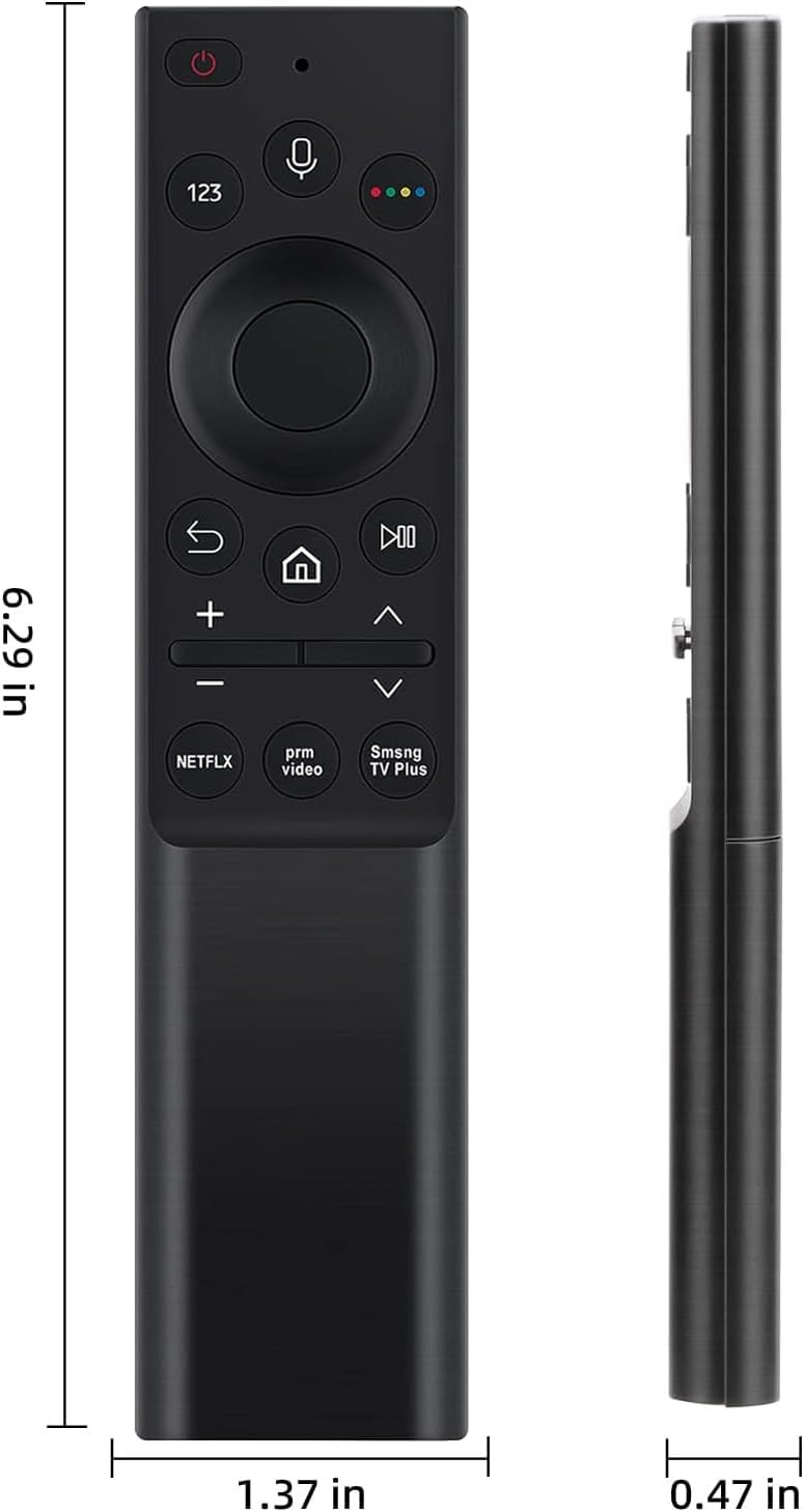 LOMCA Voice Replacement Remote Control BN59-01363A for Samsung Smart TV UN65AU8000 UN65AU8000FXZA UN75AU8000FXZA UN43AU8000FXZA UN50AU8000FXZA UN55AU8000FXZA UN85AU8000FXZA UN85AU8000 - Image 4