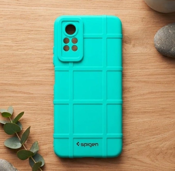 Case For Redmi Note 12 Pro Premium Armor – Stylish Sky Blue Shockproof Protective Cover