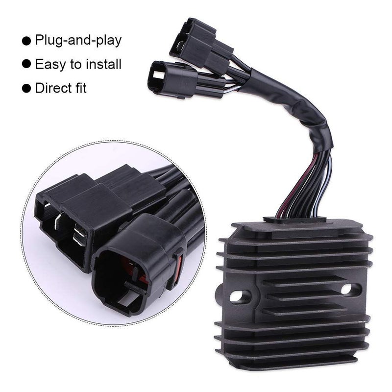 Motorcycle Voltage Regulator Rectifier 12V Direct Fit Heat Dissipation Charging Module for 600 750 2006 2013 - Image 5