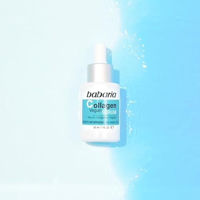 Babaria Collagen Vegan Serum - Face Serum Made from Wild Plants - Skin Care for Skin Elasticity and Firmness - Anti-Aging Serum for Face - 1 oz - Image 4