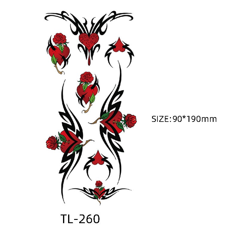 Temporary Tattoo Stickers, Floral, Fresh Style, Plant Tattoos, Small Flower Designs, Factory Ready Stock , American Style - Image 5