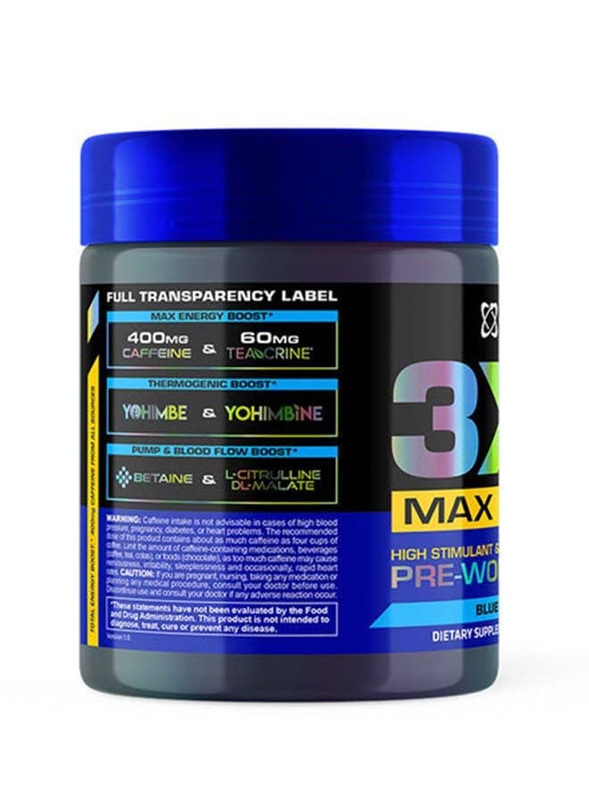 USN - USN 3xt Max Energy Blue Raspberry 30 servings - Image 1