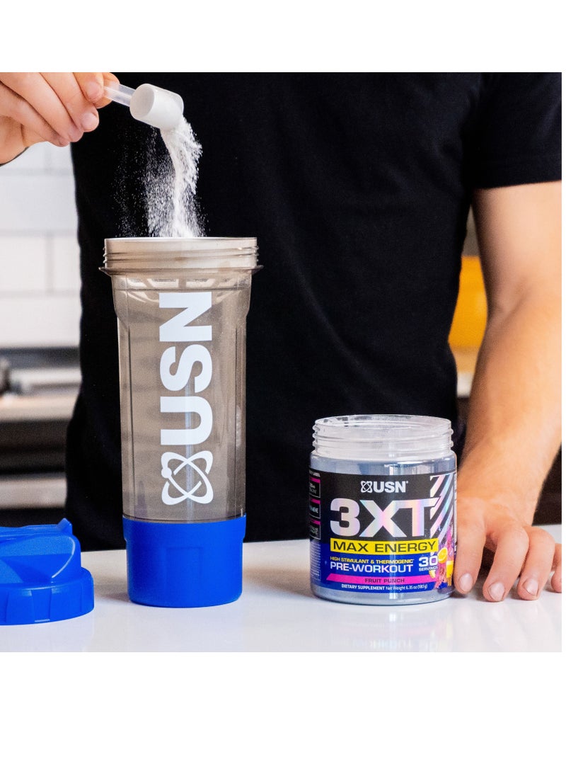 USN - USN 3xt Max Energy Blue Raspberry 30 servings - Image 1