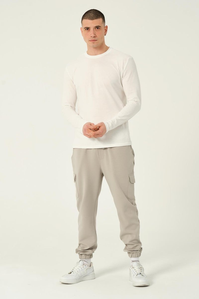 RICH Men's Cargo Pants Scuba Sweatpants  - Image 3