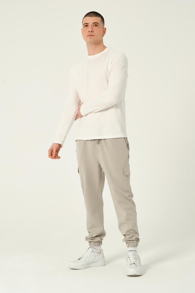 RICH Men's Cargo Pants Scuba Sweatpants  - Image 4