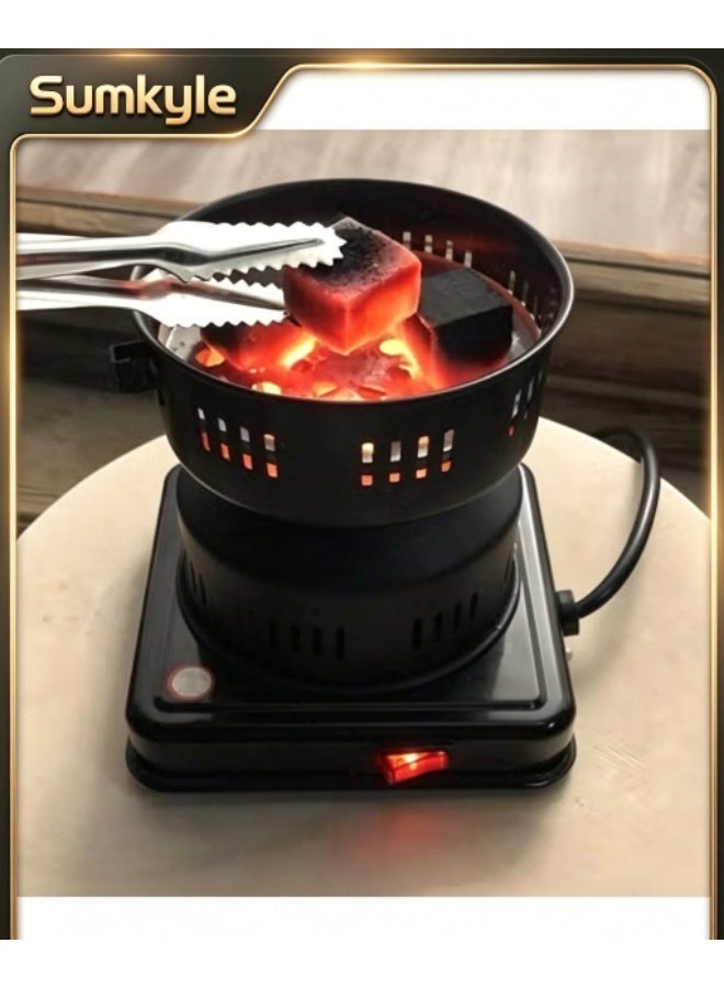 Sumkyle Electric Charcoal Starter Burner, Fast Charcoal Igniter Stove, Portable Electric Charcoal Lighter for BBQ, Hookah, and Grilling - Image 1