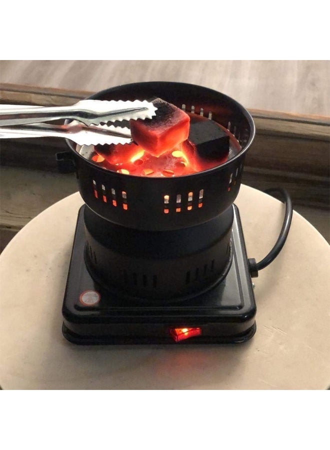 Sumkyle Electric Charcoal Starter Burner, Fast Charcoal Igniter Stove, Portable Electric Charcoal Lighter for BBQ, Hookah, and Grilling - Image 2