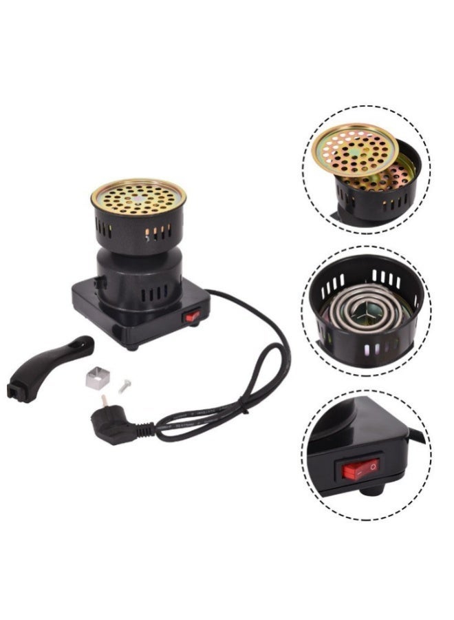 Sumkyle Electric Charcoal Starter Burner, Fast Charcoal Igniter Stove, Portable Electric Charcoal Lighter for BBQ, Hookah, and Grilling - Image 3
