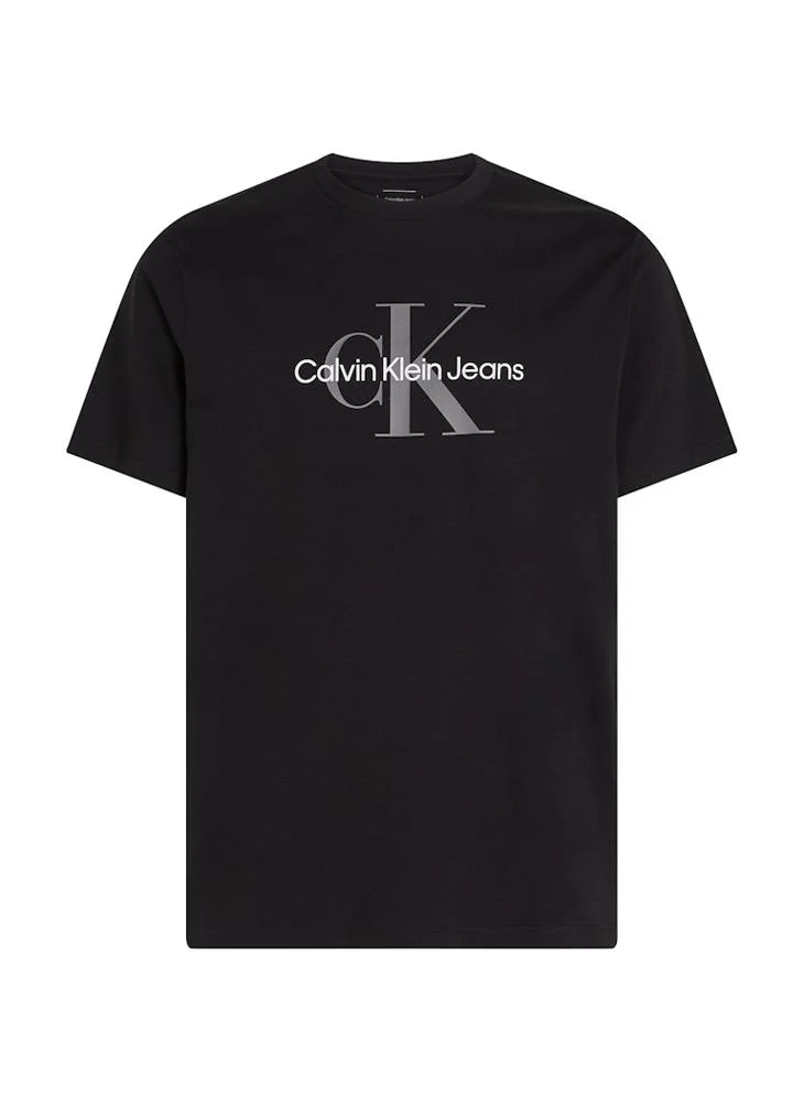 Calvin Klein Jeans Logo Print Crew Neck T-Shirt