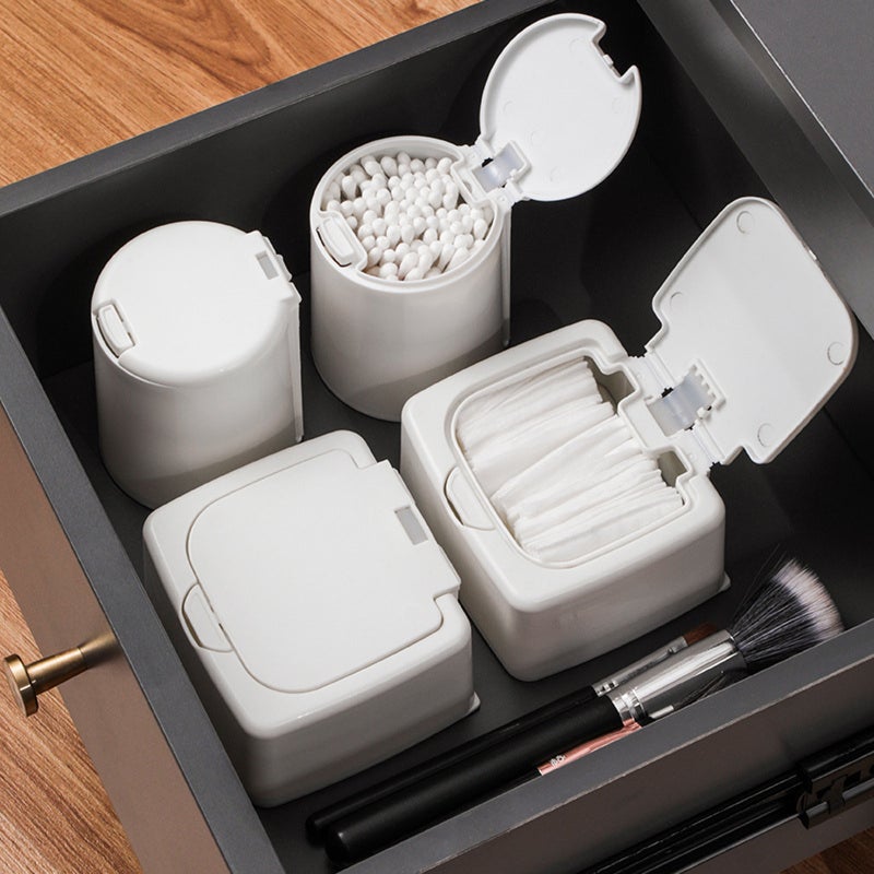 Cotton Swab Storage Box Drawer Sewing Small Object Classification Storage Case Stationery Storage Box Hair Ring Hairclip Container - Image 4