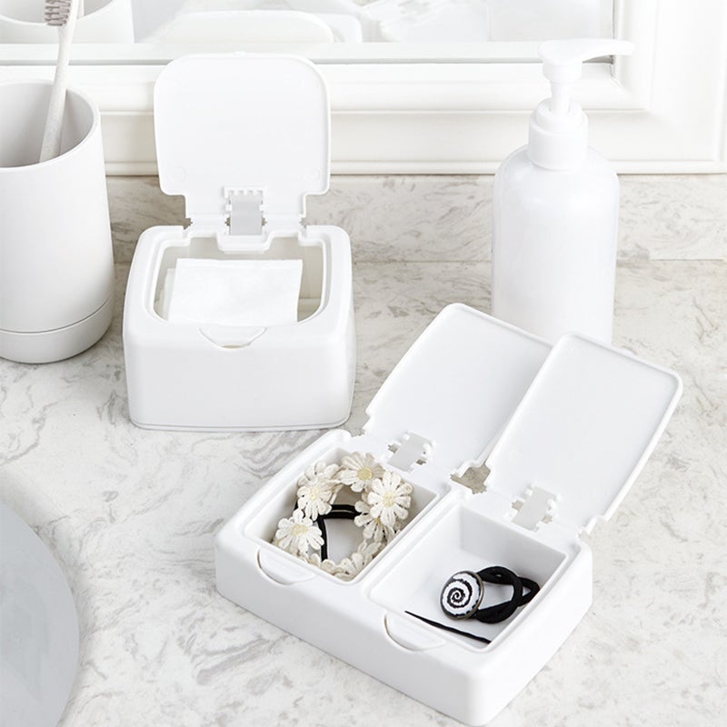 Cotton Swab Storage Box Drawer Sewing Small Object Classification Storage Case Stationery Storage Box Hair Ring Hairclip Container - Image 3