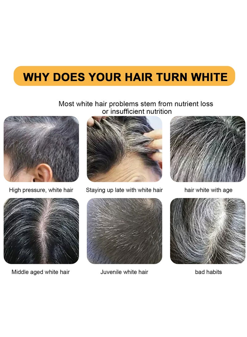 جايسوينغ 1 قطعة صابون شامبو بوليغونوم متعدد الأزهار الطبيعي لتغميق الشعر الرمادي وإعادة تلوين الشعر التالف والعناية بالشعر - Image 5