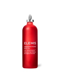 Elemis ELEMIS Frangipani Monoi Body Oil, 100ml - Luxurious, Ultra-Hydrating Body Oil, Deeply Nourish Condition & Soften Hair, Skin & Nails, Hydrating Face Oil for Dry Skin  - Image 1