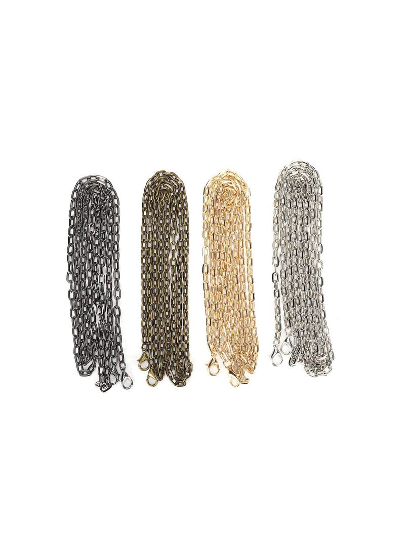 GGOOT Metal Bag Chain, Metal Wallet Shoulder Cross Body Replacement Bag Chain Strap, for Wallets Handbags  - Image 1