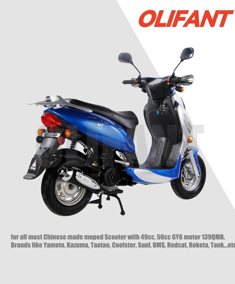 OLIFANT Starter for GY6 49cc 50cc Scooter Moped 139QMB/QMA Chinese 4 Stroke Scooter Baotian Taotao Sunl Roketa Tank Baja BMS - Image 3