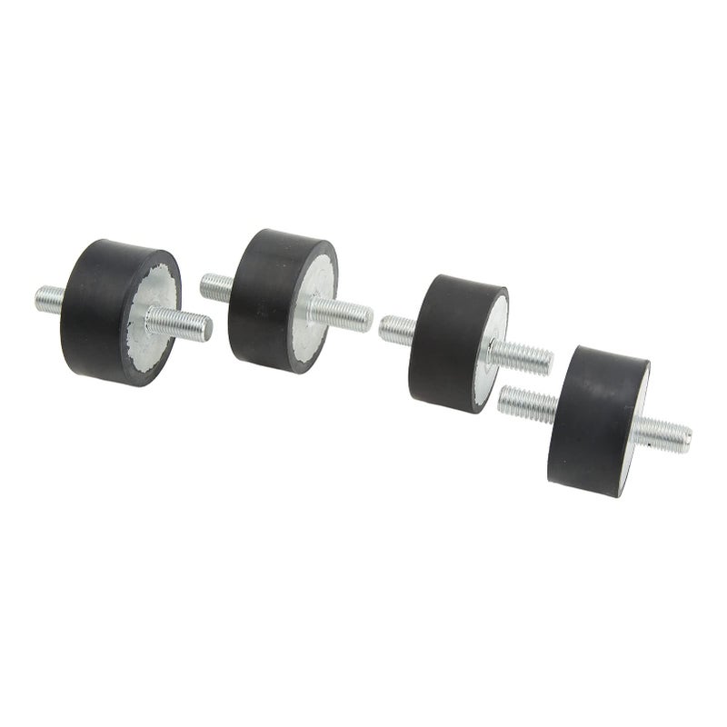 4PCS Anti Vibration Engine Isolator Mount Set Galvanized Iron and Rubber Replacement - Image 2