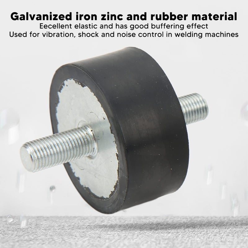 4PCS Anti Vibration Engine Isolator Mount Set Galvanized Iron and Rubber Replacement - Image 3