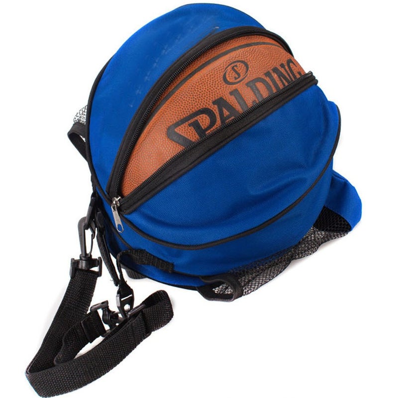 TINTON LIFE Basketball Bag with Adjustable Shoulder Strap Portable Football Soccer Volleyball Carrier Holder (Blue) . - Image 2