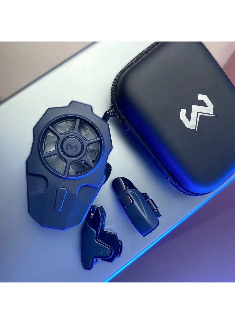 ELTRAZONE AK03 PUBG Mobile Controller with Built-in Fan Cooler – Ergonomic Joystick & Trigger Gamepad for iOS & Android Phones – Enhance Gaming Performance, Prevent Overheating & Improve Accuracy for PUBG, Fortnite, COD - Image 4