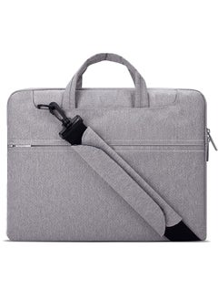 14 Inch Laptop Shoulder Bag Sleeve Case For 14 Inch New Macbook Pro M3 Pro Max M3 M2 M1 Pro Max A2992 A2918 A2779 A2442 2023 2021 Hp Chromebook 14 Acer Swift 3 5 Computer Bag Gray