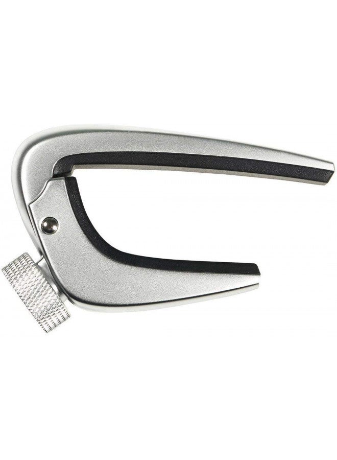 WINGO Pro Guitar Capo for Acoustic Electric Guitars - Chrome Capotraste - Image 1