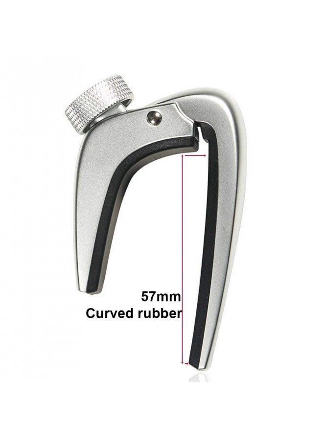 WINGO Pro Guitar Capo for Acoustic Electric Guitars - Chrome Capotraste - Image 4