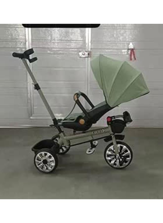 Roll over image to zoom in Lightweight Stroller Two-way Pushing Foldable Can Be lying Can Sitting with Canopy Suitable For Children Aged 1-5_multicolor 