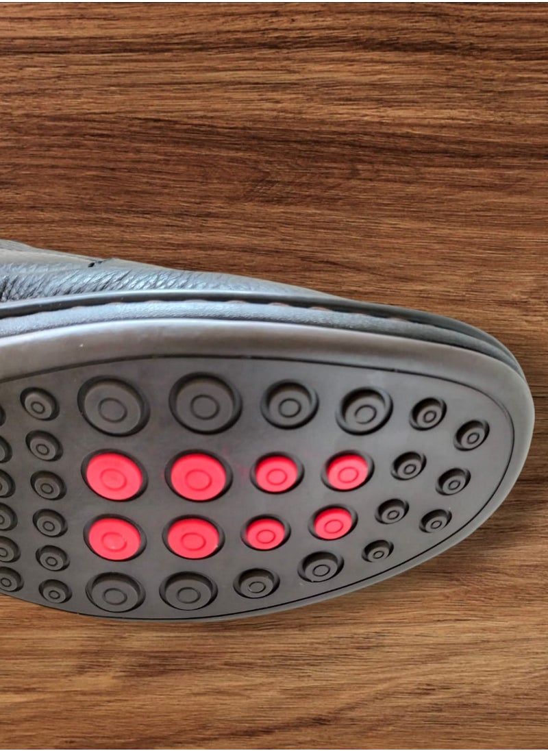 Generic - Comfort Hand Made shoes with comfort rubber sole and Medical Brush - Image 1