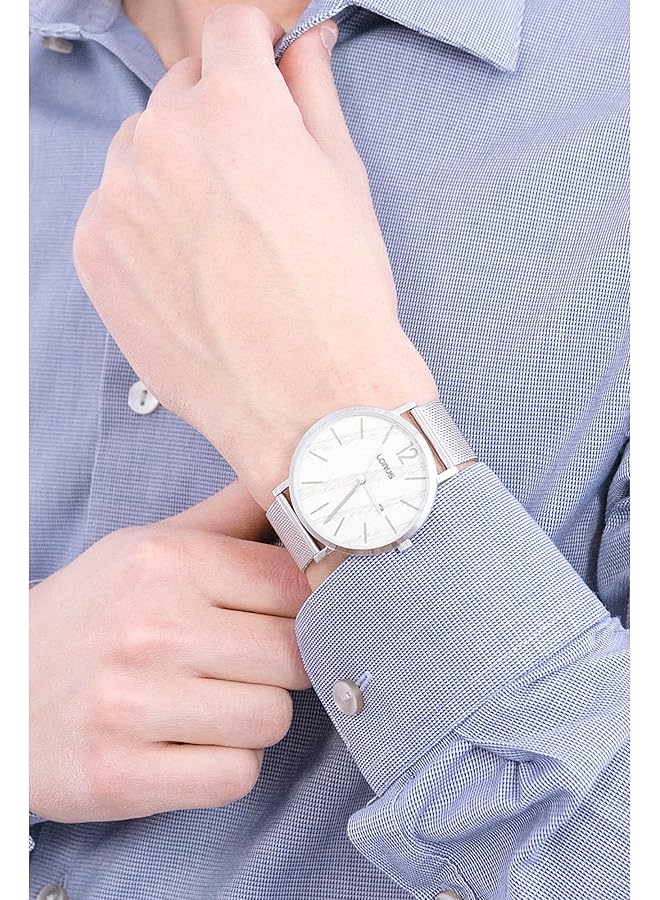 LORUS Mens Analog Quartz Watch With Stainless Steel Bracelet Rh997Mx9 - Image 2