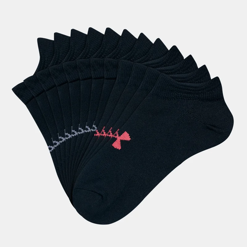 اندر ارمور جوارب نسائية أساسية لا تظهر من Under Armour (6 أزواج)