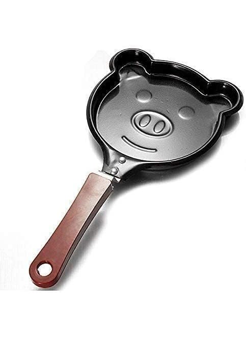 istore iSTORE Mini Non-Stick Breakfast Omelette Pan Pancake Egg Fryer Skillet Fry Frying Pan Moulds Cookware Without Lid (Design May Vary - 1 pcs) 