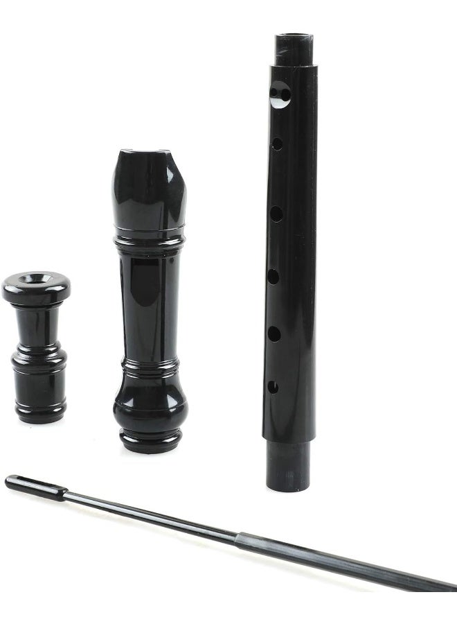 EastyGold Soprano Recorder Descant Flauta Recorder 8 Hole ABS Clarinet German Style Treble flute C Key for Kids Children With Fingering Chart Instructions with Cleaning Rod Bag Blue - Image 2