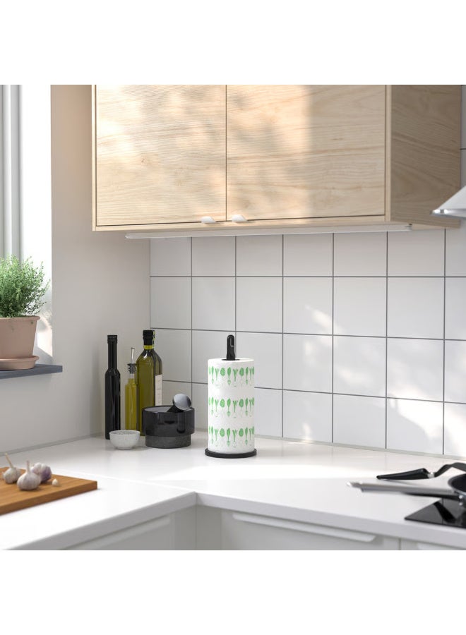 حامل مناديل ورقية للمطبخ، حامل رول مناديل للطاولة مع حلقة حمل، حامل مناديل محمول لسطح المطبخ والطاولة - Image 4