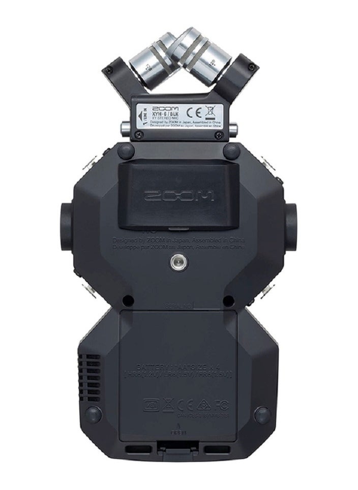 Zoom H8 Handy Recorder compatible upto 12-Track recording 6 Inputs Touchscreen Usb Audio Interface Battery Powered For Stereo Multi track Audio Video Podcasting and Music