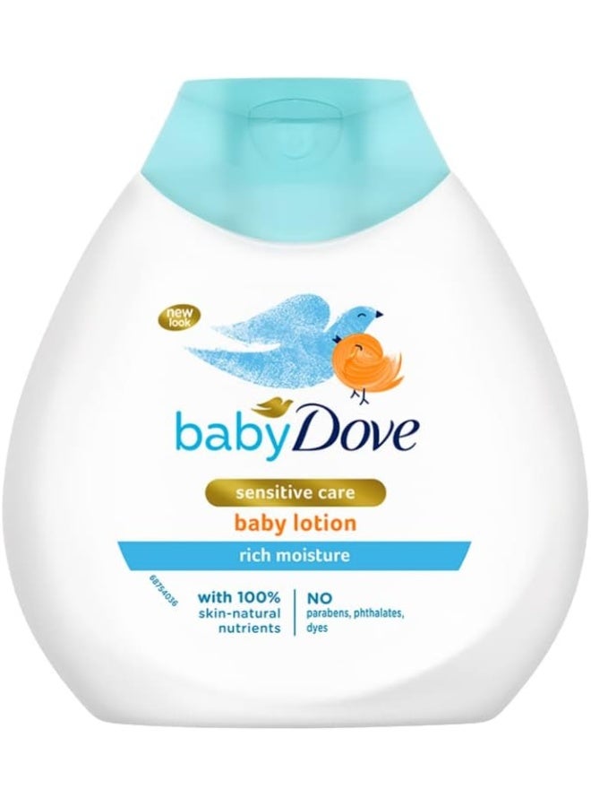 Baby Dove Rich Moisture Nourishing Baby Lotion (200ml) - Image 1