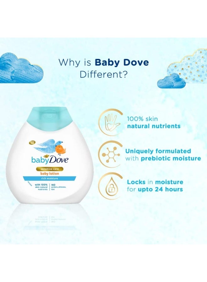 Baby Dove Rich Moisture Nourishing Baby Lotion (200ml) - Image 4