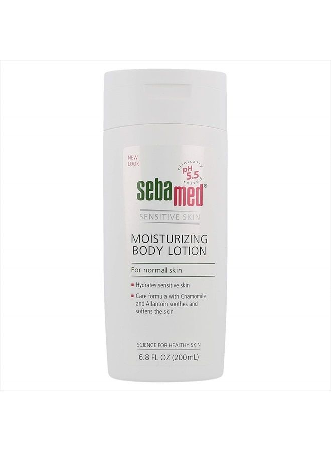 Sebamed Moisturizing Lotion pH 5.5 for Sensitive Skin Dermatologist Recommended Moisturizer 6.8 Fluid Ounces (200 Milliliters) - Image 1
