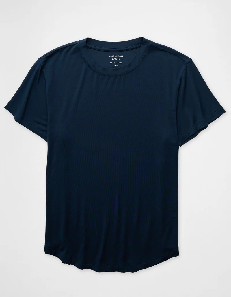 American Eagle  AE Soft & Sexy Classic T-Shirt for Women | Best Price UAE