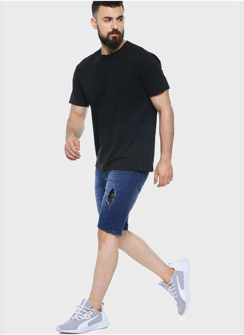 Campus Sutra Jeans Shorts