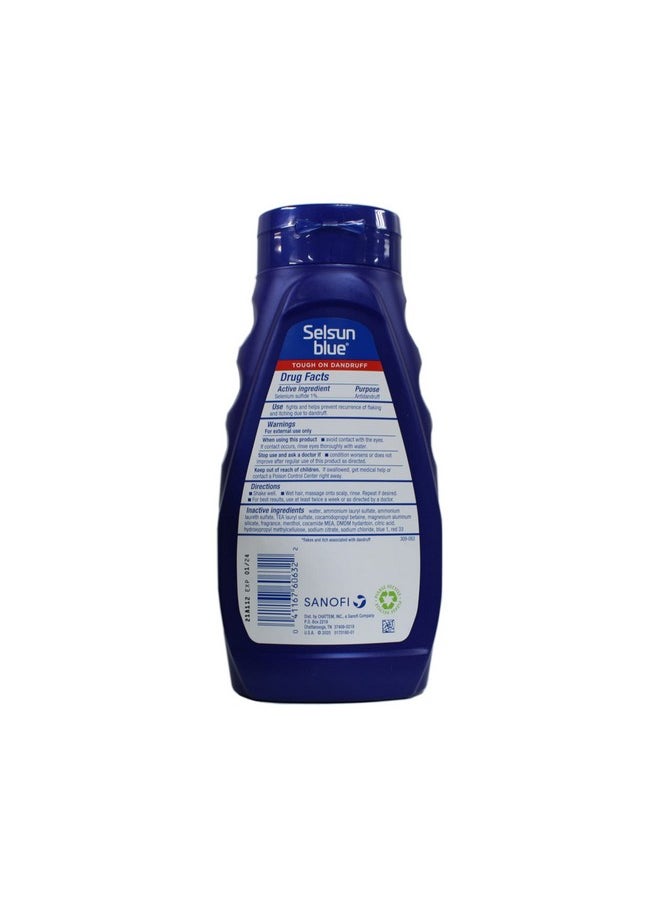 Selsun blue Selsun Blue Dandruff Shampoo Medicated with Menthol Maximum Strength  - Image 2
