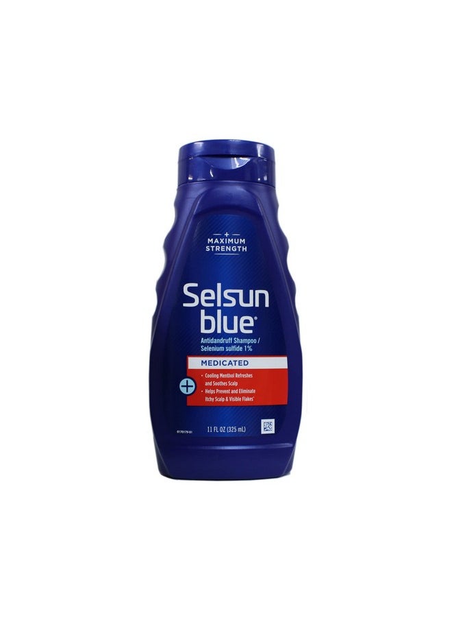 Selsun blue Selsun Blue Dandruff Shampoo Medicated with Menthol Maximum Strength  - Image 3