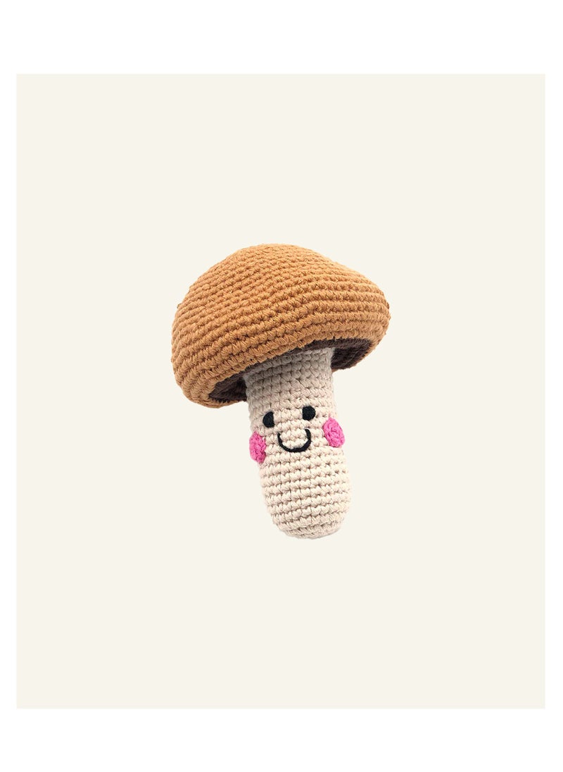 Pebble Pebble Handmade Mushroom Crochet Fair Trade Imaginative Expressive Premium Stuffed Soft Plush Toy- Gift for Kids- Easily Washable toy for little babies  - Image 2