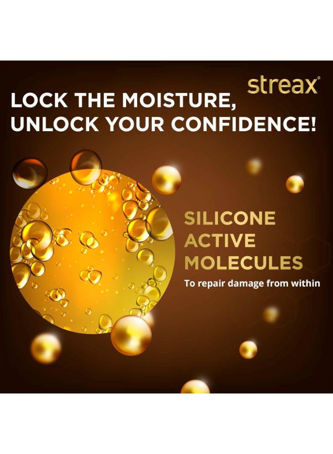 Streax Glossy Serum Shine Unscented Hair Conditioner For Women & Men| For Dull & Dry Hair| With Silicon Actives For Shiny Hair And Frizz Control| Paraben Free - 240Ml,1 Count - Image 5