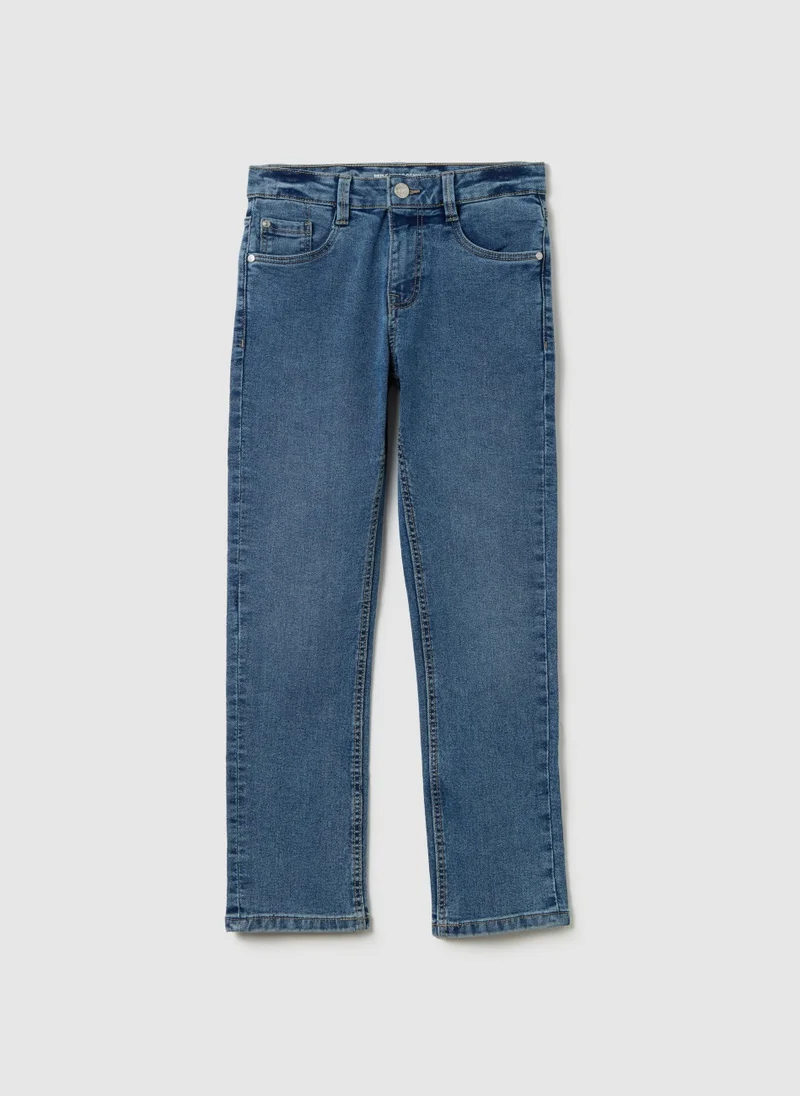 او في اس Regular-Fit Jeans With Five Pockets