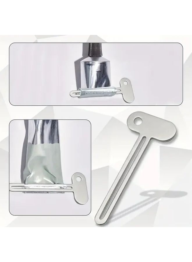 8 PCS Metal Toothpaste Tube Squeezer Roller For Cosmetics And Bathroom Accessories - Image 4